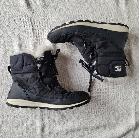 Sorel Short Lace Winter Snow Fur Lined Ankle Light-weight Outdoor Boot - Picture 5 of 11